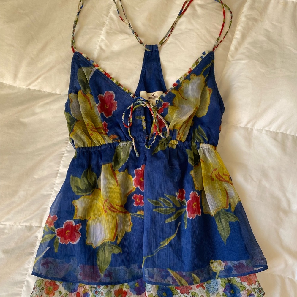 Y2K Hollister babydoll top